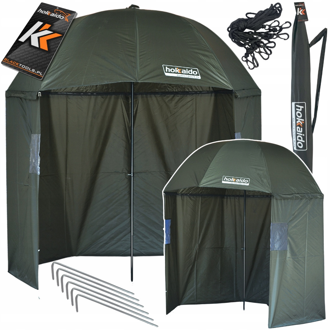 Рибальська парасолька намет 220 см Hokkaido + чохол, фото 1