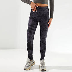 Теплі велюрові лосини з текстурою в рубчик ТМ "ОК" (S) Розміри: 44- 46 (33061-1)