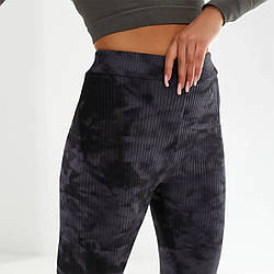 Жіночі лосини Батал, теплий велюр з текстурою в рубчик ТМ "ОК" (5XL) Розміри: 58- 60 (33061-7)