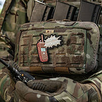 M-Tac нашивка Повтори - Не Пройшло Pink (PVC), фото 2