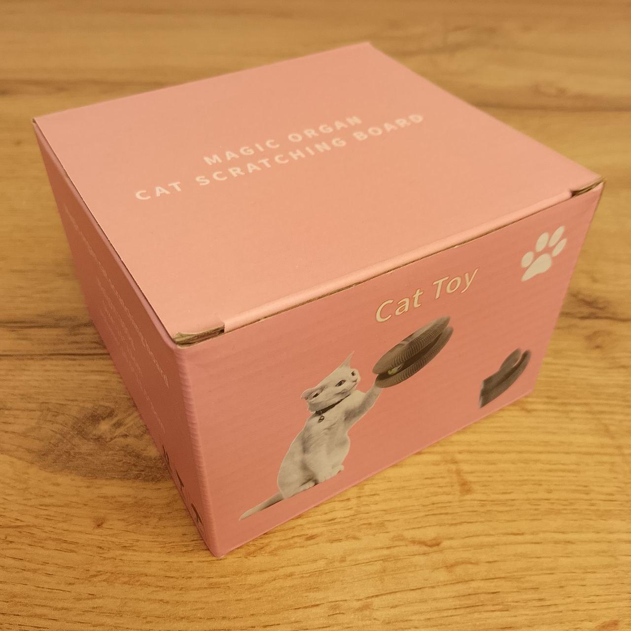 Ігровий тунель-дряпка з м'ячиком і дзвіночком іграшка для кішок автоматична лабіринт Seuno Magic Org