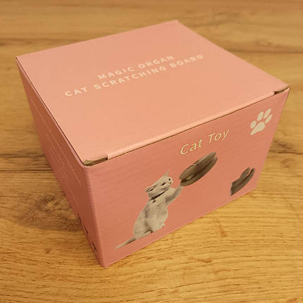 Ігровий тунель-дряпка з м'ячиком і дзвіночком іграшка для кішок автоматична лабіринт Seuno Magic Org, фото 1