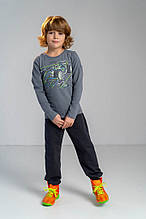 1849-95граф Комфортні спортивні штани для хлопчиків, графіт тм Авекс розмір 122 см