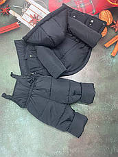 Зимовий дитячий теплий костюм від 1 року розміри 80-86 86-92 92-98 98-104 курточка та штанці, фото 2