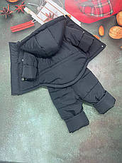 Зимовий дитячий теплий костюм від 1 року розміри 80-86 86-92 92-98 98-104 курточка та штанці, фото 3