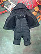 Зимовий дитячий теплий костюм від 1 року розміри 80-86 86-92 92-98 98-104 курточка та штанці, фото 7