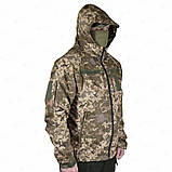 Легка тактична вітро-водозахисна вітровка в камуфляжі ММ-14, фото 8