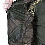 Легка тактична вітро-водозахисна вітровка в камуфляжі ММ-14, фото 9