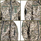 Легка тактична вітро-водозахисна вітровка в камуфляжі ММ-14, фото 10