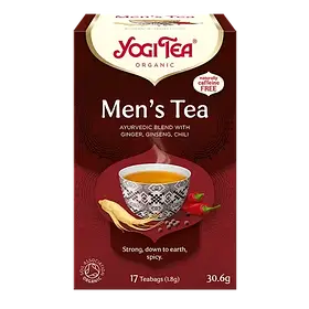 Yogi Tea Men's Tea трав'яний чай "Для чоловіків" у пакетиках 17 шт