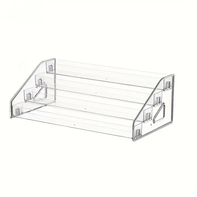Товарна підставка-стенд на 4 полиці для косметики, лаків, макарун, батончиків 313х155х110мм (код: TPS-4p1 ), фото 1