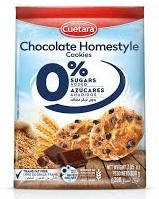 Печиво без цукру з крихтами шоколаду, Cuétara, 200 г