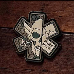 Патч / шеврон ПАРАМЕДИК (PARAMEDIC)