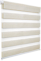Роллеты День Ночь Жалюзи Рулонная штора День-Ночь Бежевый