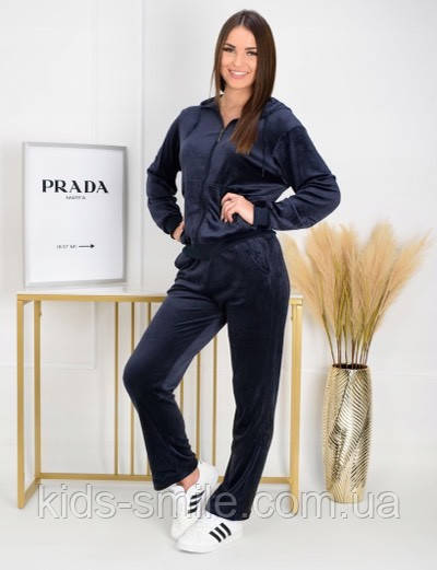 Спортивні костюми жіночі (Розміри: 44-52) "Велюр", фото 1