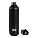 Термопляшка Noveen Tb410 0,5 л чорна, фото 2