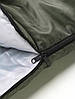 Спальний мішок зимовий (спальник) ковдра з капюшоном E-Tac W-170T Normal Green, фото 9