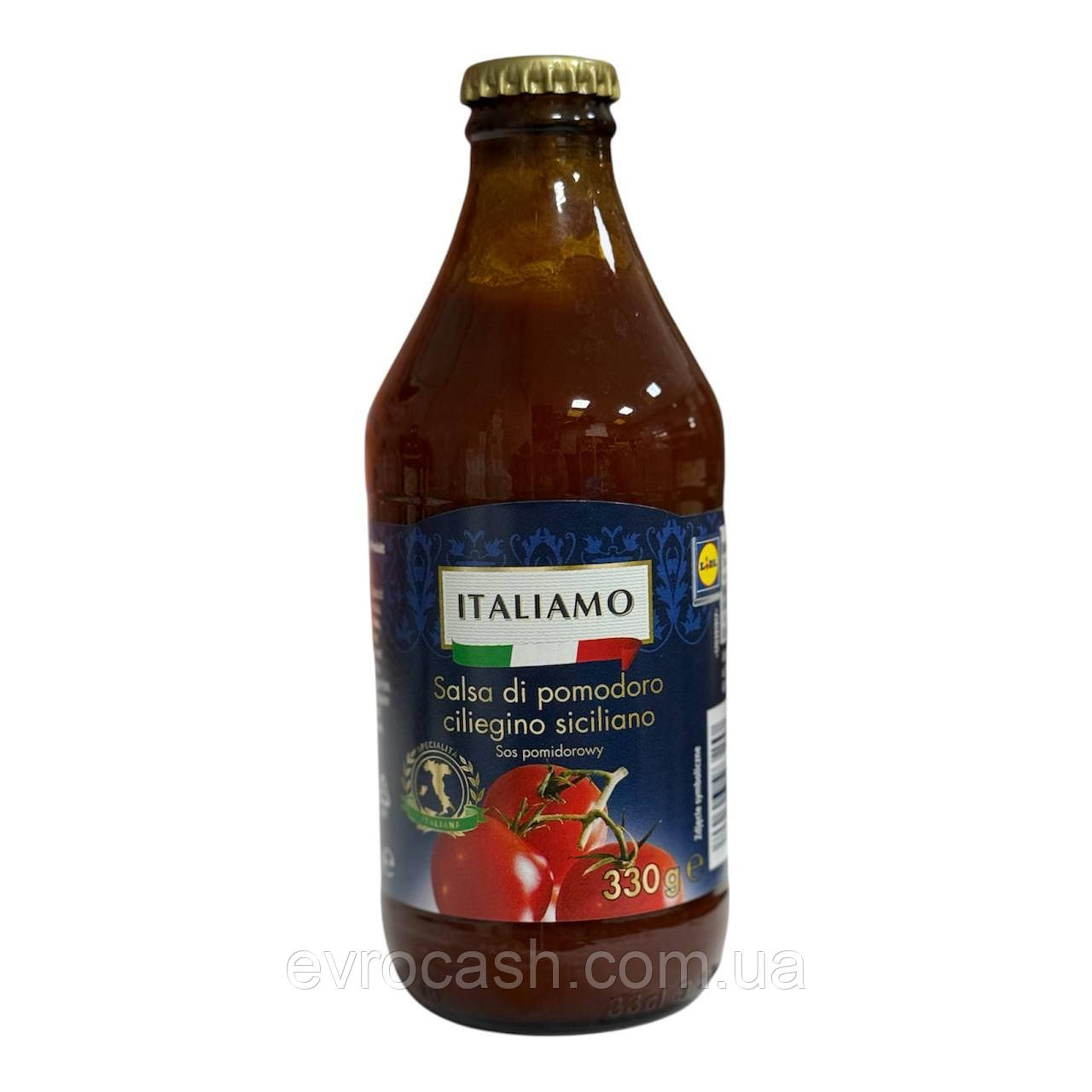 Соус з помідорів Italiamo 330 гр зі смаками, фото 1