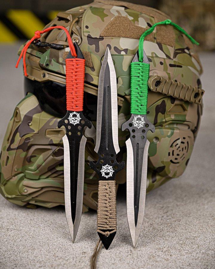 Набір метальних ножів color ПП4742, фото 1