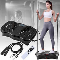Тренажер з віброплатформою та 2 експандерами для фітнесу та вправ BРП7465