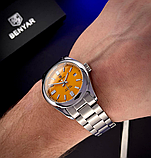 Чоловічий годинник Benyar BY-5185 Yellow, фото 5