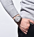 Чоловічий годинник Benyar BY-5208 White, фото 4