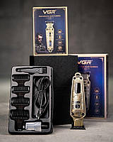 Машинка для стрижки волос триммер VGR V 901 з насадками VGR V 082 ПП7800