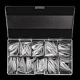 Гелеві тіпси для нарощення нігтів Стілет/Stilleto, 250 шт/уп (Якість Premium), фото 2