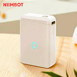 Принтер етикеток та штрихкодів NIIMBOT D110, термопринтер + рулон етикеток, фото 4