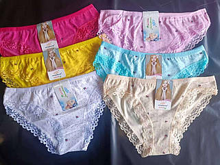 Труси жіночі бавовна до 3 хв мікс (12 шт.)