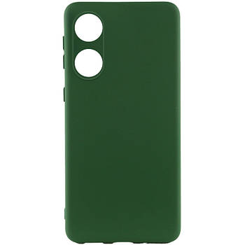 Чохол Silicone Cover Lakshmi Full Camera для Oppo A58 4G Dark green