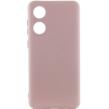 Чохол Silicone Cover Lakshmi Full Camera для Oppo A58 4G Pink Sand