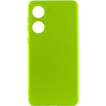 Чохол Silicone Cover Lakshmi Full Camera для Oppo A58 4G Neon Green