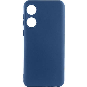 Чохол Silicone Cover Lakshmi Full Camera для Oppo A58 4G Navy Blue