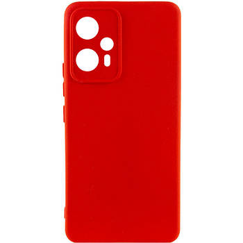 Чохол Silicone Cover Lakshmi Full Camera для Xiaomi Redmi Note 12T Pro Red