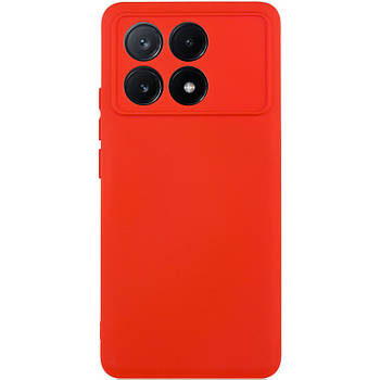 Чохол Silicone Cover Lakshmi Full Camera для Xiaomi Poco X6 / Note 13 Pro 5G Red
