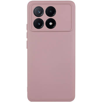Чохол Silicone Cover Lakshmi Full Camera для Xiaomi Poco X6 / Note 13 Pro 5G Pink Sand