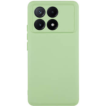 Чохол Silicone Cover Lakshmi Full Camera для Xiaomi Poco X6 / Note 13 Pro 5G Pistachio
