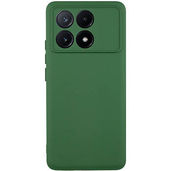 Чохол Silicone Cover Lakshmi Full Camera для Xiaomi Poco X6 / Note 13 Pro 5G Dark green
