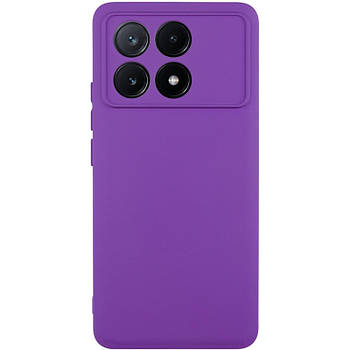 Чохол Silicone Cover Lakshmi Full Camera для Xiaomi Poco X6 / Note 13 Pro 5G Purple