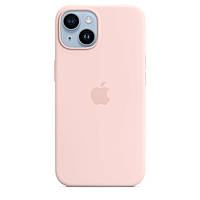 Чохол Silicone Case з Magsafe для iPhone 14 PLUS Chalk Pink 5