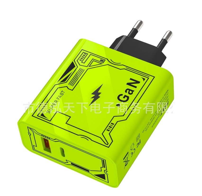 Швидке заряджання APD-120 QC 3.0 вихід 1 USB порту + 1 Type C 120 Вт