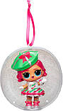 Новорічна куля ЛОЛ Сюрприз 🎄 L.O.L. Surprise! Holiday Dreamin' BB - 8 сюрпризів | Лімітована серія 2025, фото 4