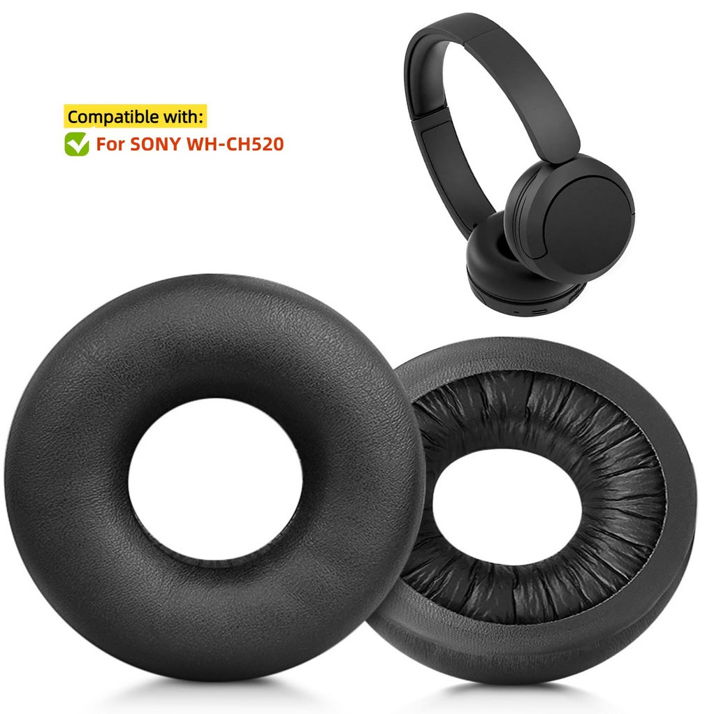 Оригінальні амбушури Sony WH CH520 Sony WH CH510 Колір Black Чорний, фото 1