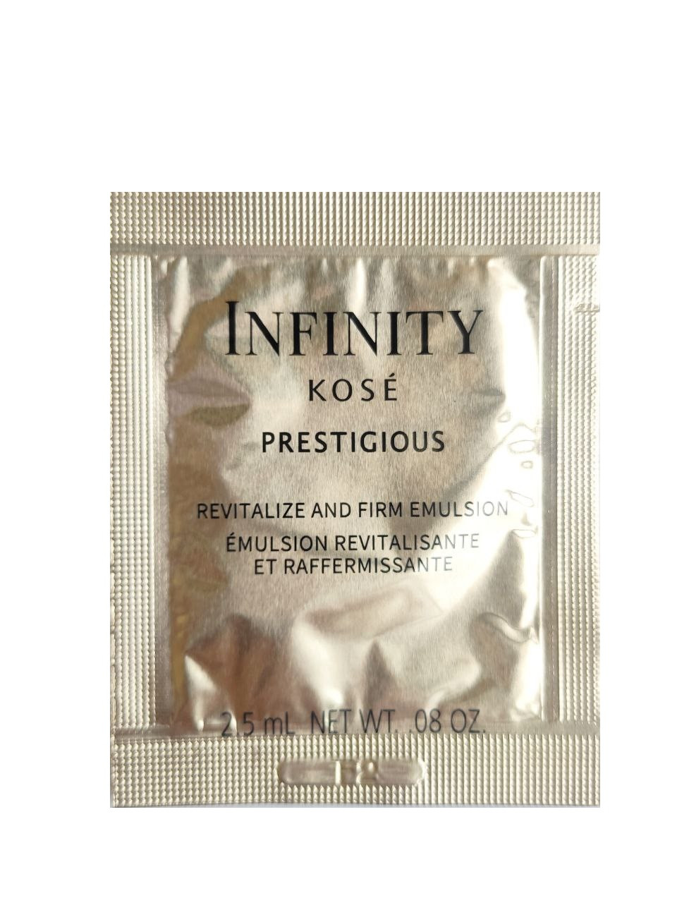 Kose Infinity Prestigious Revitalize and Firm Emulsion Зволожуюча відновлююча емульсія, пробник 2,5 мл, фото 1