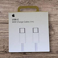 Кабель для заряджання USB-C — USB-C 1 м 60 W білий A2795 (MQKJ3ZM/A)