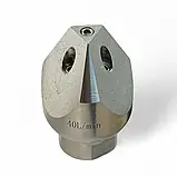 Пробивне трикутне QP-3404 (40л/хв 200бар) сопло для промивання каналізаційних труб, фото 5