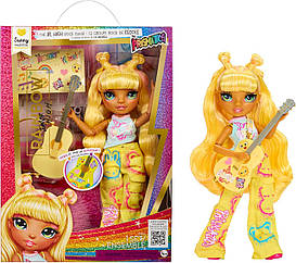 Лялька  Rainbow High Jr High Rock Band Sunny - Санні з гітарою Рейнбоу Хай 23 см 565628
