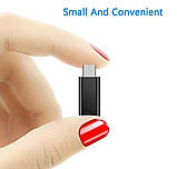 Перехідник-адаптер роз'єм для зарадки телефона Samsung навушників з USB Type C на micro USB OTG конвертер, фото 6