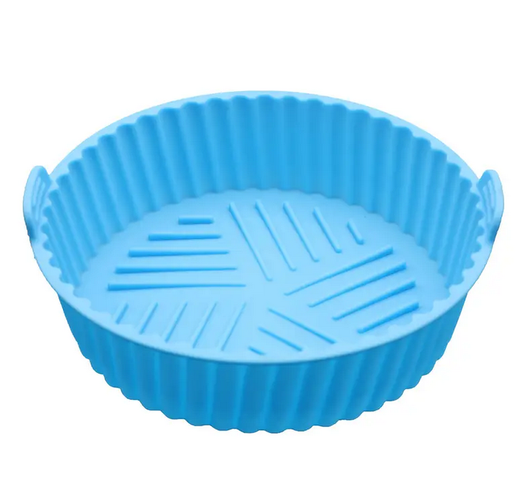 Силіконова форма вкладиш для аерогрилів та аерофритюрниць Q-8797 синій, фото 1
